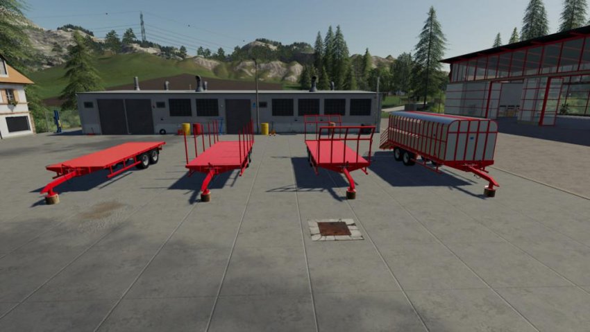 Johnston Brothers Modular Trailer