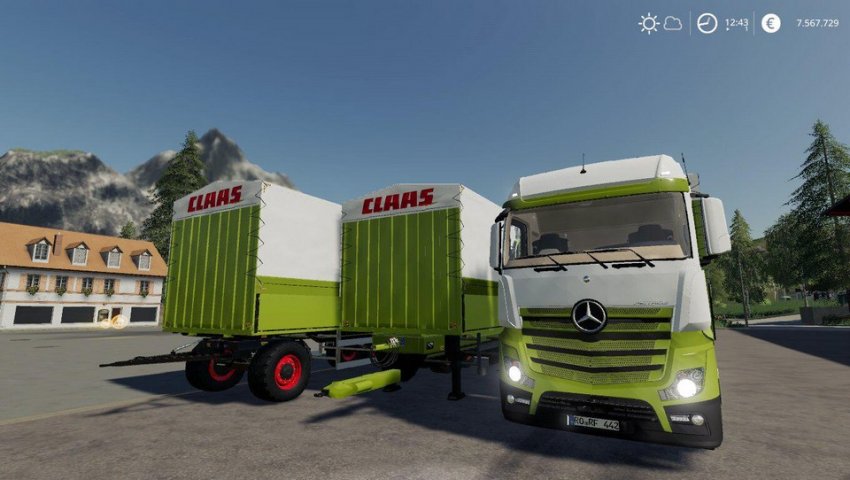 Mercedes Platformer Pack Claas Edition