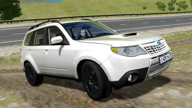 Мод Subaru Forester 2.5XT STI tS для City Car Driving.