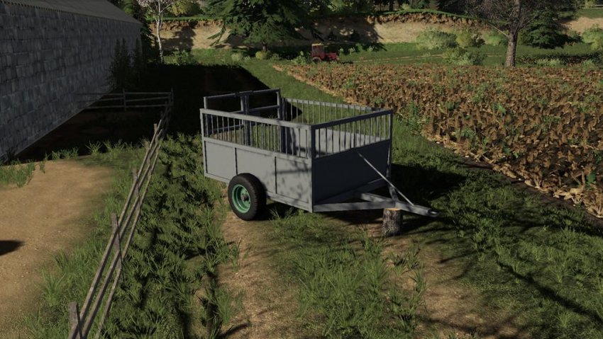 Old Cattle Trailer