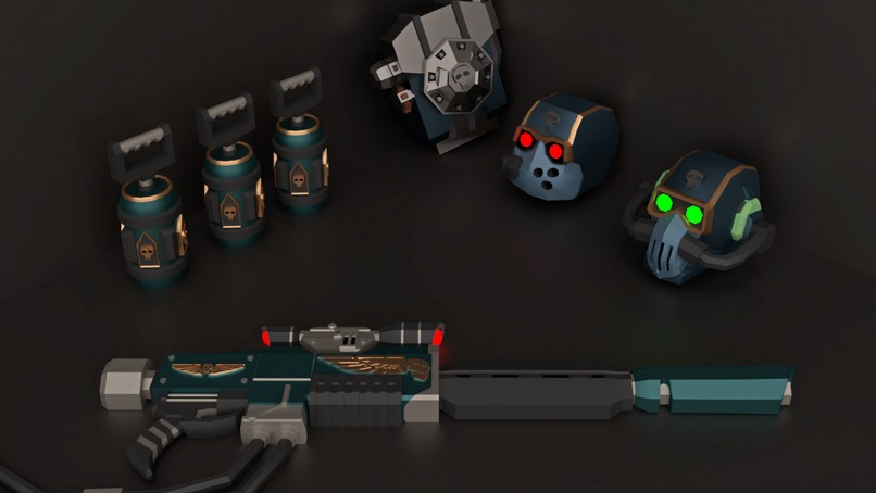 Tempestus Scions: Standard Weapon Pack 1.0