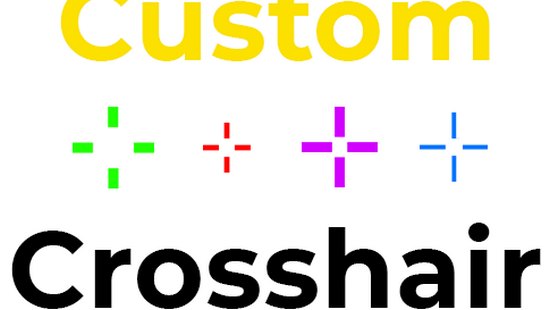 Custom Crosshair Mod V2 - roblox how to create a custom crosshair for weapons