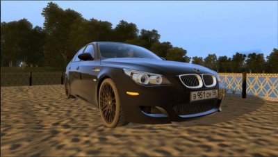 Подробнее о BMW M5 E60 для City Car Driving