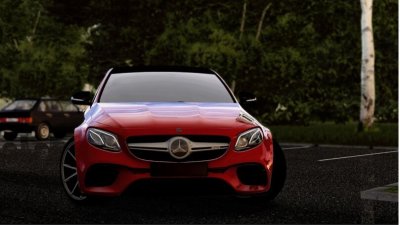 Подробнее о Mercedes-Benz E63S AMG для City Car Driving