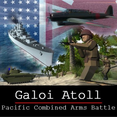 Подробнее о Карта «WW2 Pacific Galoi Atoll» для Ravenfield