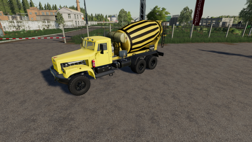 Мод Краз 255Б Бетономешалка для FS 2019