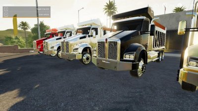 Подробнее о Мод Kenworth t880 Dump Truck для FS 2019