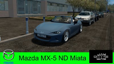 Подробнее о Мод Mazda MX-5 ND Miata для City Car Driving