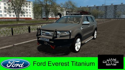 Подробнее о Мод Ford Everest Titanium 2017 для City Car Driving