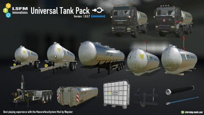 Подробнее о LSFM UNIVERSAL TANK PACK V1.2.0
